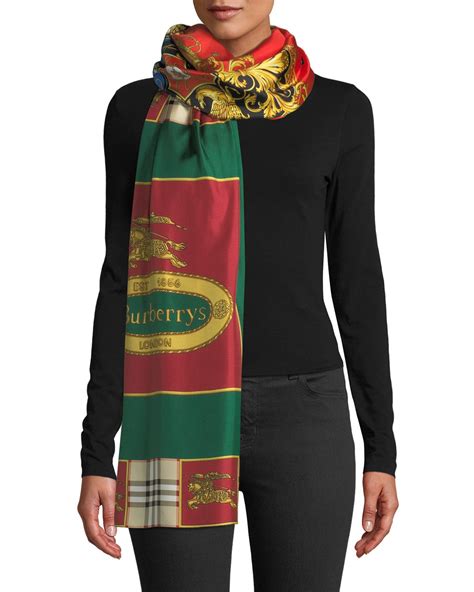 burberry horse scarf|traditional burberry scarf.